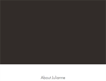 Tablet Screenshot of juliannekatz.com